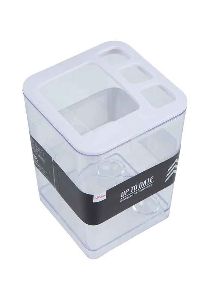 Daiso PS Toothbrush Stand - White - Image 2